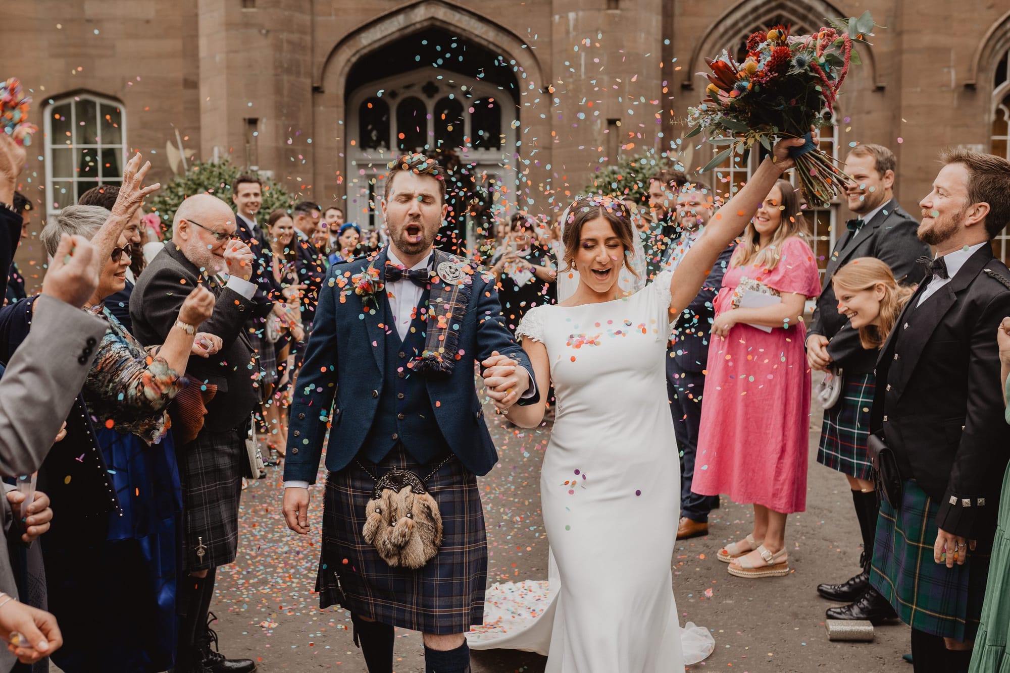 Rosie & Pete — A Scottish castle